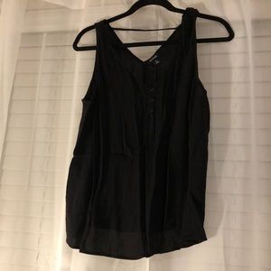 A.n.a black tie shoulder tank